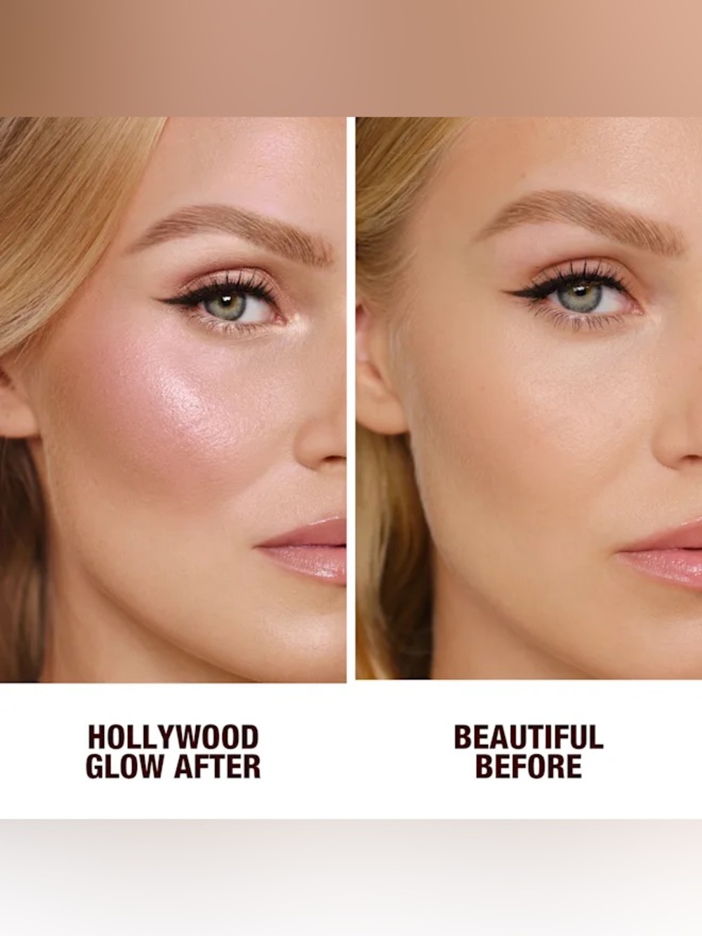 Charlotte Tilbury Glow Glide Face Architect Highlighter -Pillow Talk Glow - Picture 2 of 5